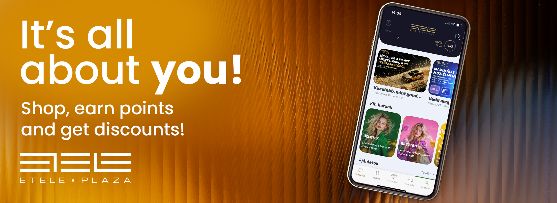 Shop, Earn points and get discounts!