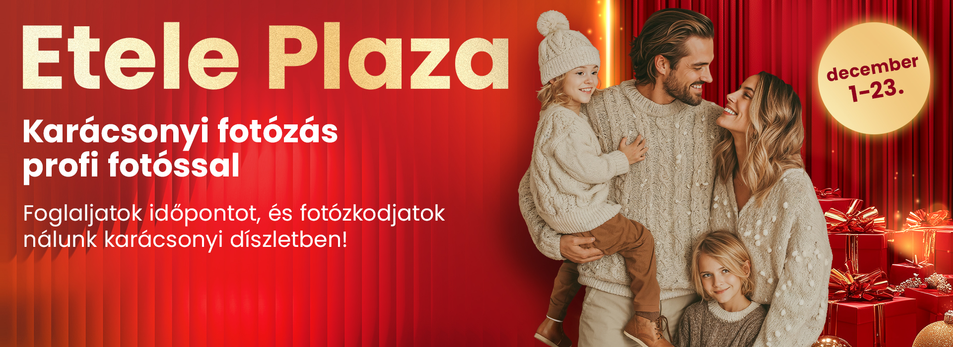 Karácsonyi fotózás