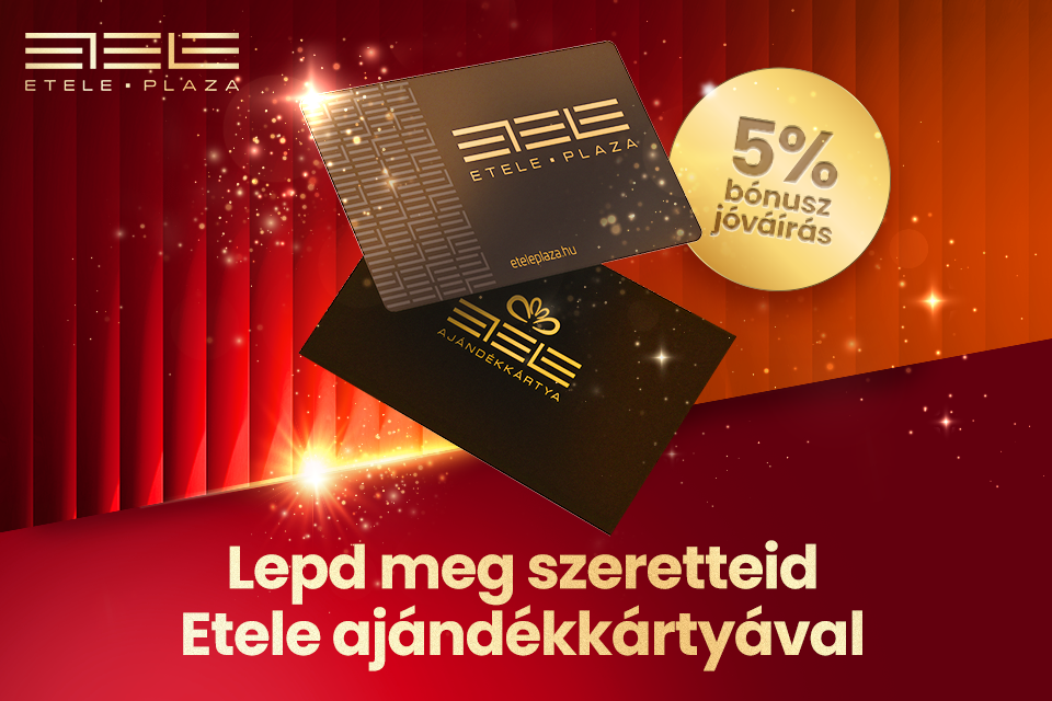 Ajándékkártya bónusz