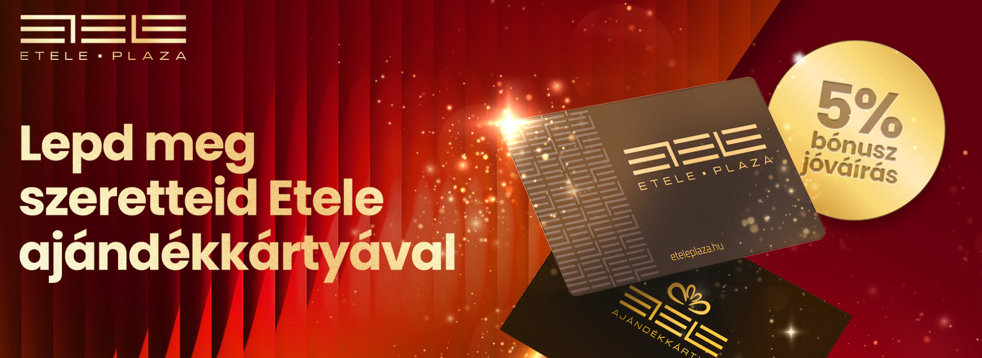 Ajándékkártya bónusz