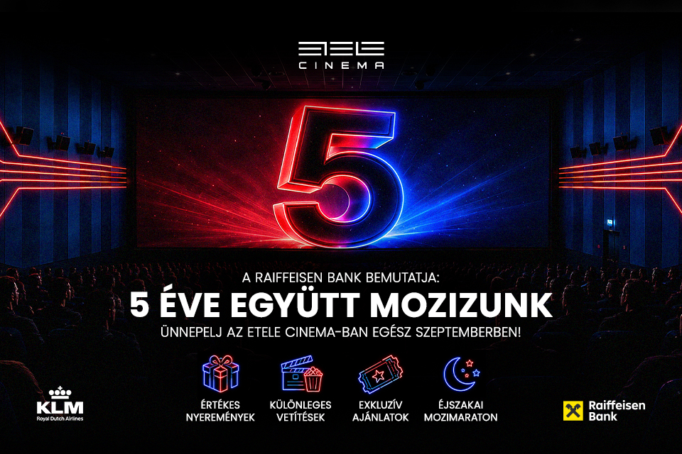 5 éve együtt mozizunk